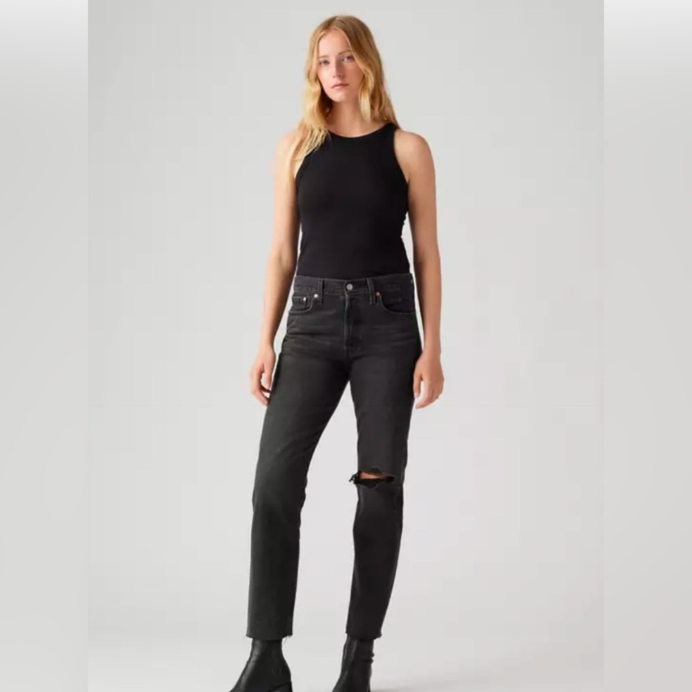 Levi’s 501 Skinny Black wash size 27/28
